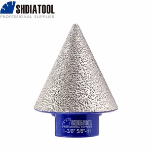 1-3/8" Diamond Chamfer Bits Milling Ceramic Tile Marble 35mm Hole Saw Cutter - Picture 1 of 11