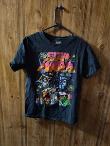 Vtg Star Wars Officially Licensed Star Duel Comic inspired Black Adult T-Shirt - Picture 1 of 8