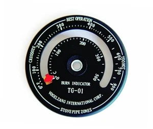  TG-01 Temperature Gauge with Magnet , black  - Picture 1 of 2