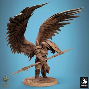 Resin Miniatures The Ascended Legion Various Poses Winged Soldiers - Picture 1 of 40