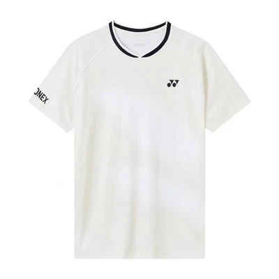 YONEX Men's Table Tennis Badminton T-shirt Sports Short Sleeve Tee Top 25-09064 - Image 1 of 4