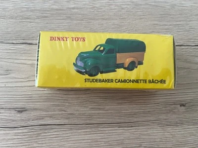 DINKY TOYS STUDEBAKER CAMIONETTE BACHEE n°25 Q neuf Edition Atlas - Photo 1/4