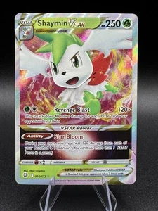 Pokemon TCG SWSH Brilliant Stars Shaymin VSTAR 014/172 Ultra Rare Holo NM! - Picture 1 of 2