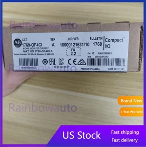 Nuevo módulo de corriente de A/S AB 1769-OF4CI CompactLogix 4 Pt 1769OF4CI libre de impuestos de EE. UU. - Imagen 1 de 6
