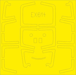 (EDMEX614) - Eduard Mask 1:48 - Su-27UB Flanker B TFace (Hobbyboss) - Bild 1 von 1