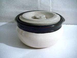 MC COY MOUNT CLEMENS ERA 1968-1973 PERSONAL CROCK W ANTIQUE LID SIZE 339 340 #10 - Bild 1 von 22