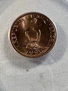 1996 Albania 1 Lek Graded MS 67 by ANACS - Picture 1 of 8