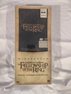 Lord of the Rings - Fellowship of the Ring (DVD, 2002) Special Extended Edition - Imagen 1 de 9