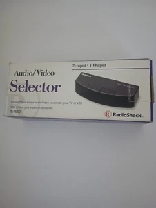 VTG Radio Shack A/V Audio Video Selector Switch 15-1952 Retro 2 Input 1 output - Picture 1 of 1