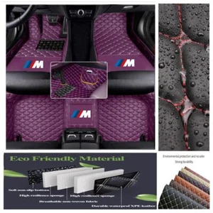 Fit for BMW All Models Car Floor Mats Custom Auto Cargo Liner Carpets Waterproof - Picture 1 of 40