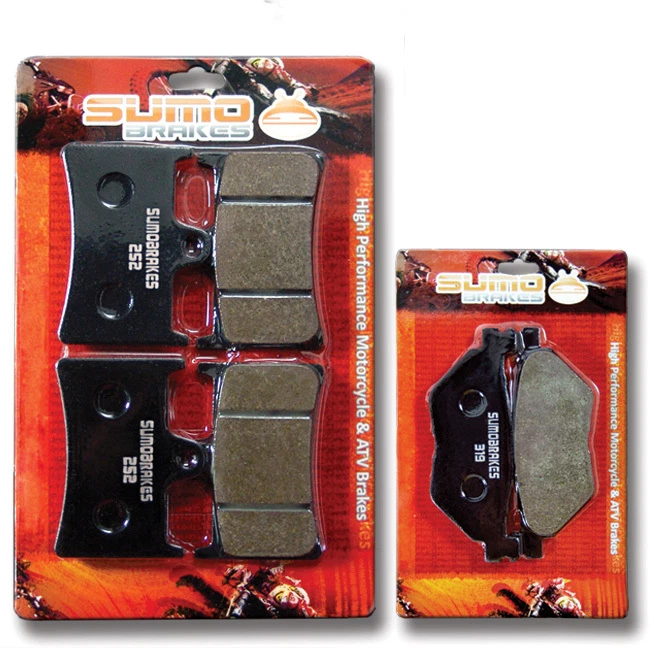 F+R Brake Pads for Yamaha FJR1300 01-05 XV 1700 Road Star Midnight Warrior 02-09 - Image 1 of 1