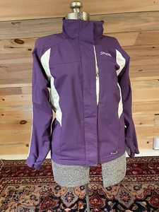  Spyder PURPLE/WHITE XT Waterproof Full Zip Ski Jacket Boys Girls Youth 16 - Picture 1 of 6
