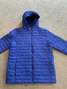 Lands’ End Blue Thermoplume Primaloft Packable Puffer Jacket Size XXL (18H-20H) - Picture 1 of 10