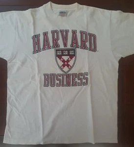 T-Shirt Herren - Harvard Business - Gr. XL weiß - Bild 1 von 4
