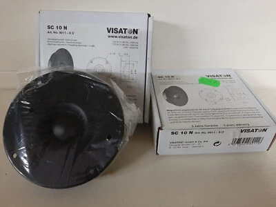 Visaton SC 10N Coppia Tweeter a cupola 100 watt 8 Ohm - Immagine 1 di 2