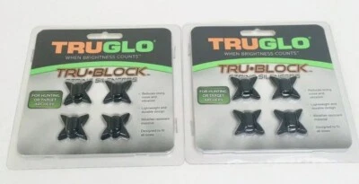 Archery String Silencer Hunting  Bow Reduce Vibration Noise  - 2 Four Packs - Image 1 of 3