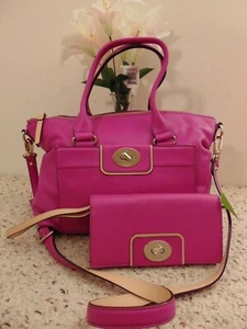 Kate Spade Janie Hampton Bajarose mit Geldbörse WKRU2033 Schulranzen Umhängetasche $ 576 - Bild 1 von 12