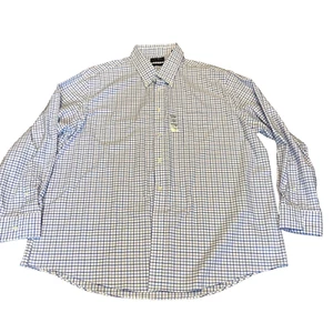 Ralph Lauren Black Label Shirt Mens 18.5 2XL Stretch Long Sleeve Button Down New - Picture 1 of 8