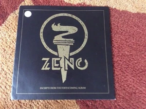 ZENO ROTH Self titled German Rock Rare 1986 7" No'd album sampler flexidisc - Picture 1 of 3