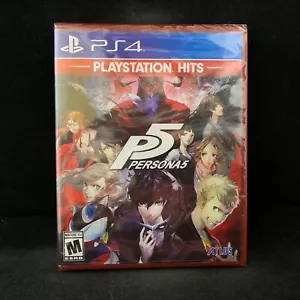 Persona 5 PlayStation Hits (PS4 / PlayStation 4) BRAND NEW / Region Free - Picture 1 of 2