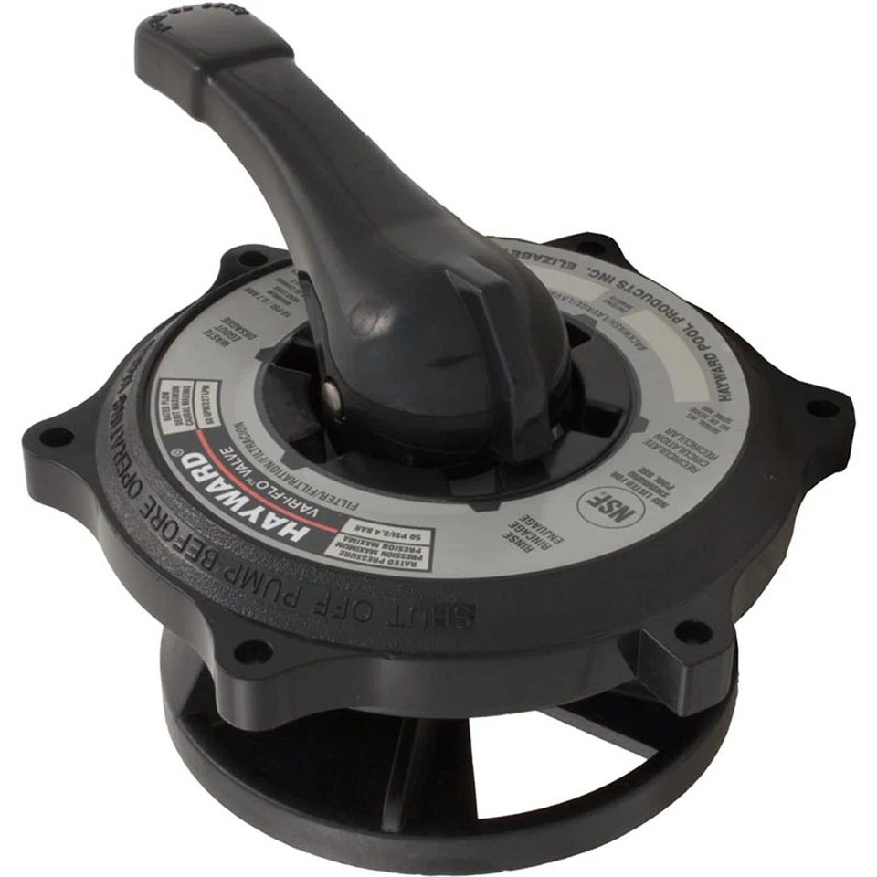 Conjunto de tampa, válvulas Hayward SP0710/SP0712/SP0710X, preto - Imagem 1 de 1