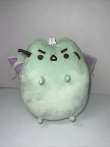 Gund Pusheen Katze Drache Plüschtier Stofftier Grün Wütend Squish Niedlich Kawaii 10 Zoll - Bild 1 von 7