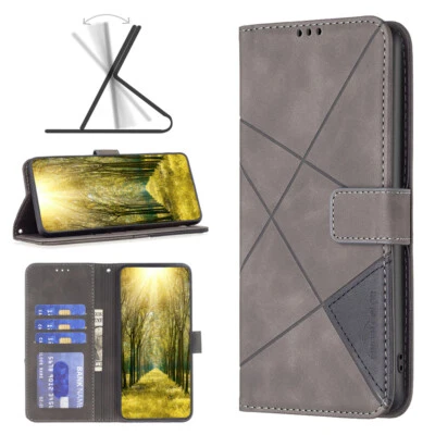 For Samsung S25Ultra S24 S23 S21 S10 PU Leather Card Slot Wallet Flip Case Cover - Image 1 of 4