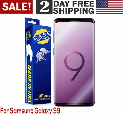For Samsung Galaxy S9 Military Shield Screen Protector Armor Suit Ultra HD Slim - Image 1 of 3