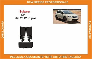 pellicola oscurante vetri compatibile con subaru xv dal 2012 kit posteriore - Imagen 1 de 1