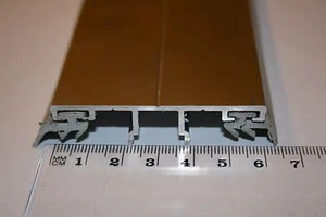 ALU Verlegeprofil für VSG 8mm 10m 12 mm Glas, Befestigungsschienen, Carport 60mm - Bild 1 von 3