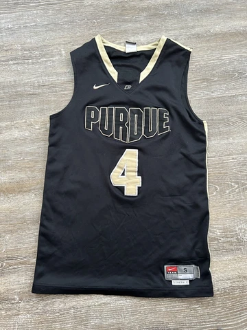 Purdue Boilermaker NIKE Embroidered Basketball Jersey #4 mens Small autuentic Cover
