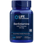 Benfotiamine with Thiamine 120 Vegetarian Caps Life Extension 