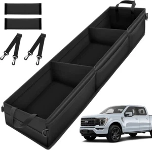 Ford F150 Under Seat Storage Box 2015-2025 - 3 Dividers, Durable Fabric - Picture 1 of 7