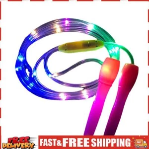 TTSAM Springseil Kinder,Led Light Up Springseil L?ge Verstellbar Und DREI Lichtm - Bild 1 von 10