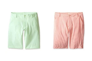 PUMA Golf Rickie Fowler Jr Children Youth Kids Boys Golf STRIPE IT Shorts - Picture 1 of 7