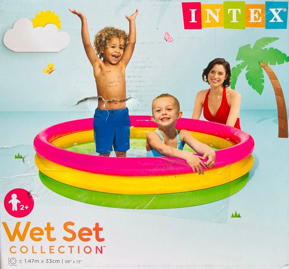 Kinderpool Intex WetSet Collection Kinder Pool Kinderpool 1,47m x 33cm 2+ - Bild 1 von 1