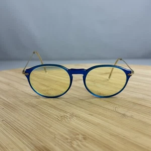 CONQUISTADOR Marwitz BRILLE MP5-18 blaues Gestell gelbe Gläser 50-19 NUR Gestell! - Bild 1 von 9
