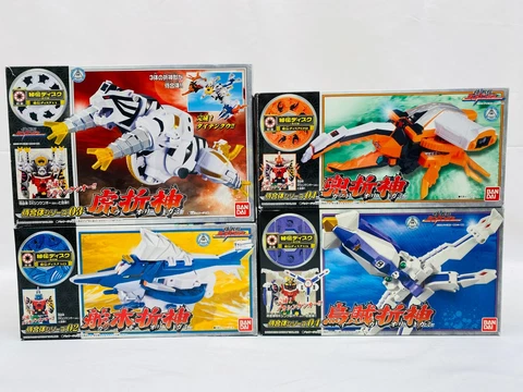 Power Rangers Sentai Shinkenger DX Tora Kabuto Ika Kajiki OriGami Megazord #2483 Cover