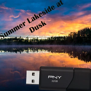 Sommer Lakeside at Dusk (Entspannungs- & Schlafhilfe) auf 16GB USB - Bild 1 von 1