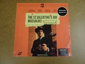 LASERDISC / THE ST.VALENTINE'S DAY MASSACRE! (JASON ROBARDS, GEORGE SEGAL...) - Imagen 1 de 2
