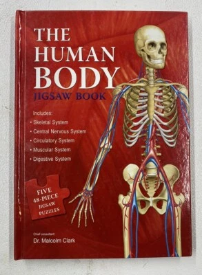 Human Body Jigsaw Book - Board book - NEW Foto 1 de 3