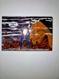 Punisher Vintage 1986 Marvel Comics Pin Back Button Rectangle - Picture 1 of 1