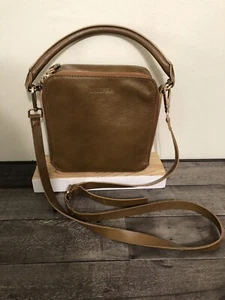 DoTERRA Convention Vegan Leather Brown Crossbody Bag Purse Holds 20 Bottles VGC - Picture 1 of 8