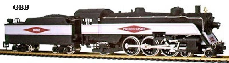 LOCOMOTORA SEMI-STREAMLINE HO Train FRISCO 4-6-2 Nueva en Caja M9858 IHC  Foto 1 de 1