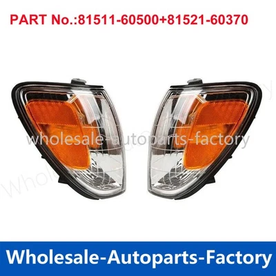 Pair Side Marker Corner Parking Lights Turn Signals For Lexus LX470 1998-2007 - Изображение 1 из 4