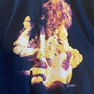 T-Shirt ZION L schwarz Jimi Hendrix Guitar God Rock n Roll VINTAGE 2002 Band Y2K - Bild 1 von 7