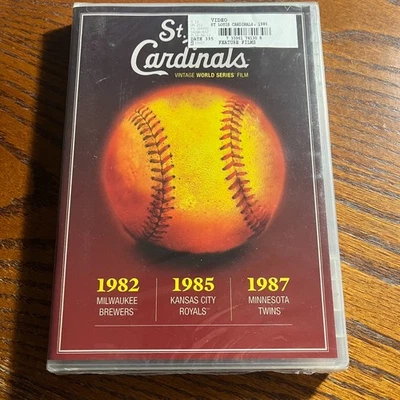 St. Louis Cardinals Vintage World Series Films 1980s (DVD, 2005) FREE SHIP!!! - Image 1 of 2