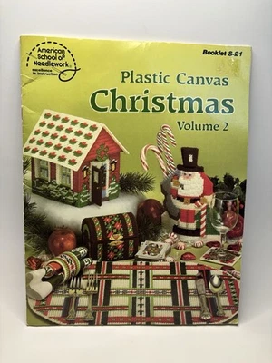 Christmas Volume 2 Plastic Canvas Patterns By American School Of Needlework f4 - Image 1 of 4
