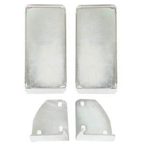 For Ford 2003-up Crown Vic High Quality 2× Raw Steel Swap brackets Left & Right - Picture 1 of 11