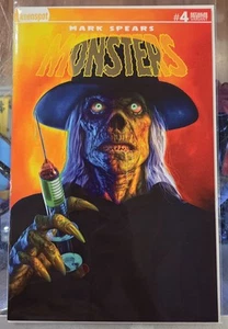 MARK SPEARS MONSTERS #4 - 1:25 "DOCTOR CREEPY" INCV VIRGIN VAR In Hand - Bild 1 von 2